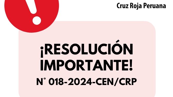 Resolución Importante